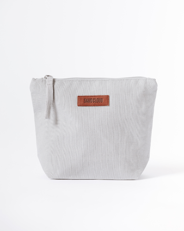 Patnem Zipper Pouch Grey - SAND CLOUD