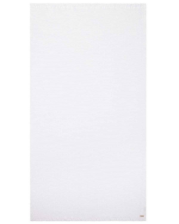 Micro Waffle XL Bath Bundle – White - SAND CLOUD