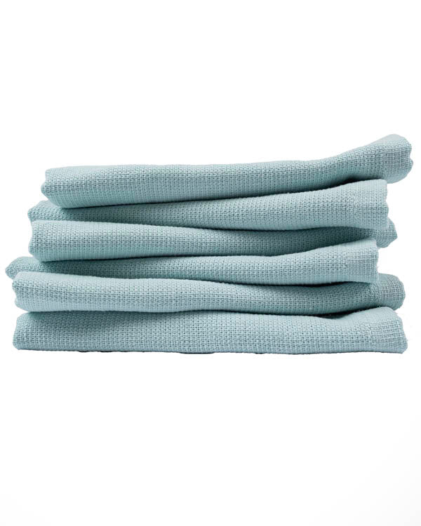 Terra Bath Washcloth Bundle 6 Pack – Seaglass - SAND CLOUD