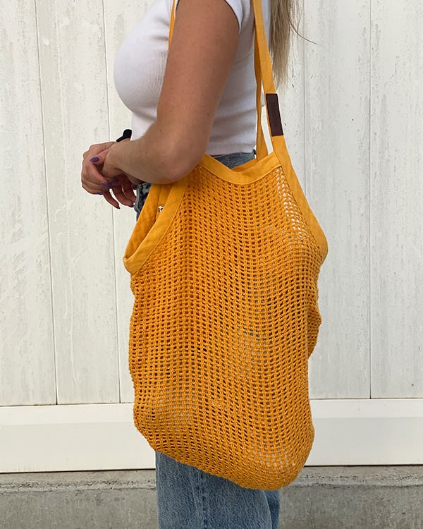 Net Market Bag Sunflower - SAND CLOUD
