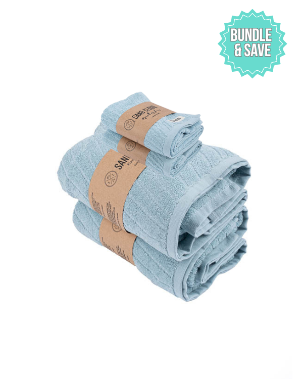 Springs Bath Bundle – Porcelain Blue - SAND CLOUD