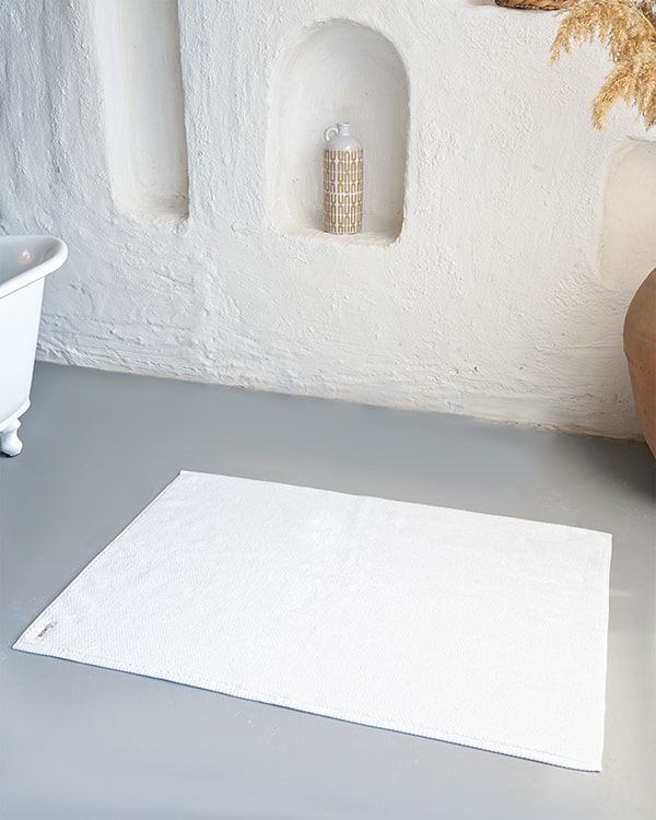 Willow Bath Mat – Ivory - SAND CLOUD