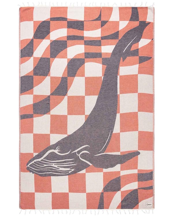 Checkered Whale – Large - SAND CLOUD