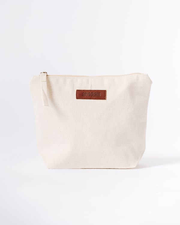 Patnem Zipper Pouch Natural - SAND CLOUD