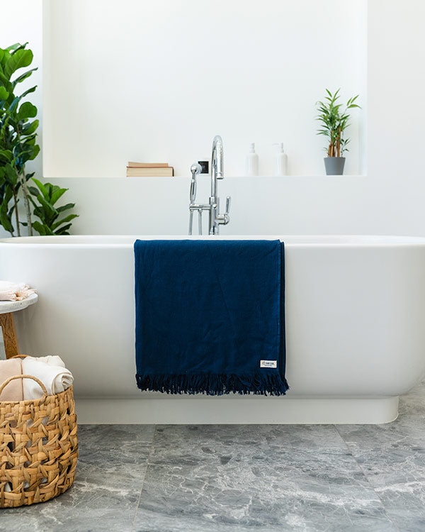 Terra XL Bath Bundle 2 Pack – Navy - SAND CLOUD