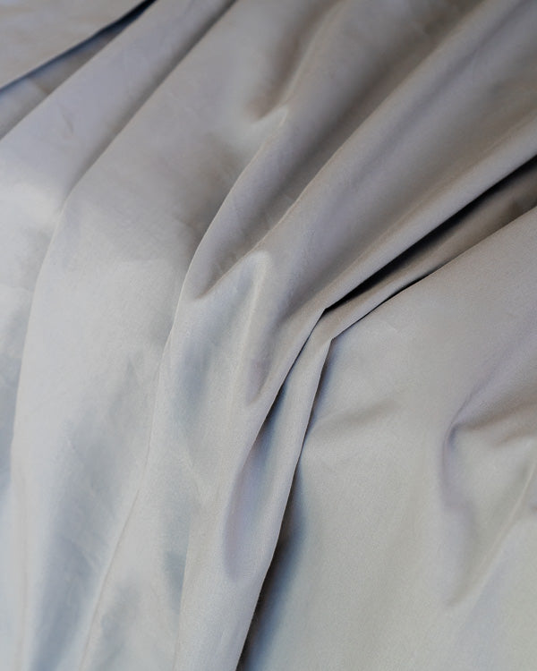 Signature Percale Solid Sheet Set Grey - SAND CLOUD