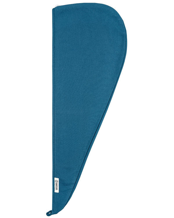 Terra Hair Towel – Teal Blue - SAND CLOUD