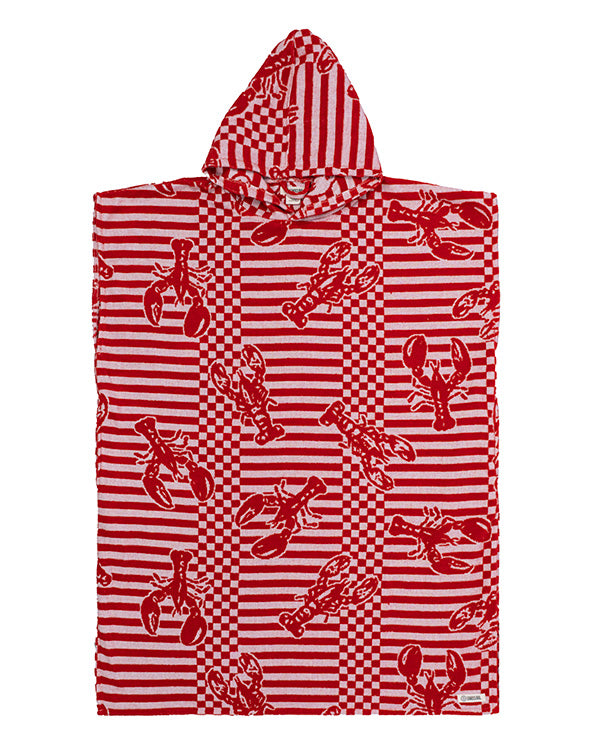 Lobster Hooded Poncho - SAND CLOUD