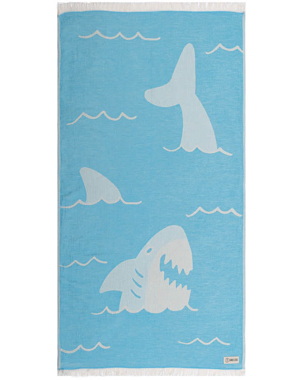 Sharky Kids Towel - SAND CLOUD