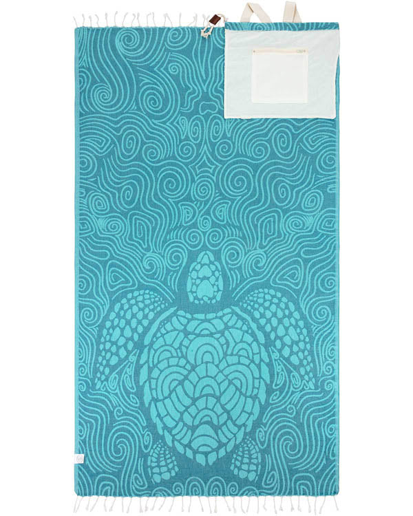 Swirl Turtle Towel Bag - SAND CLOUD