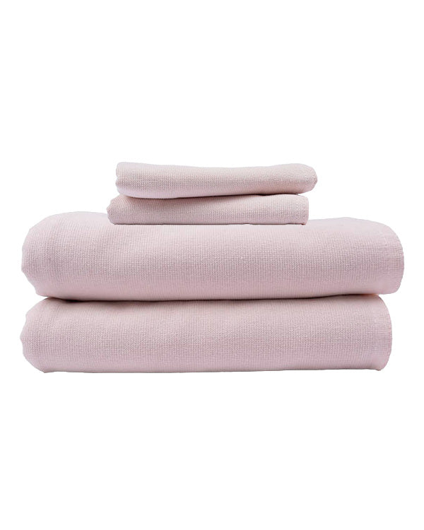 Terra Fringeless XL Bath Bundle – Calcite Pink - SAND CLOUD