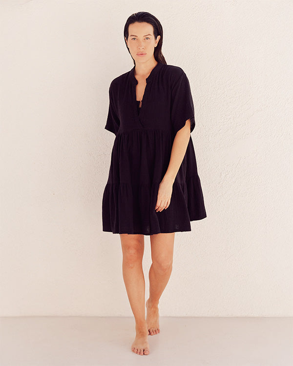 Agonda Gauze Tunic Dress - SAND CLOUD