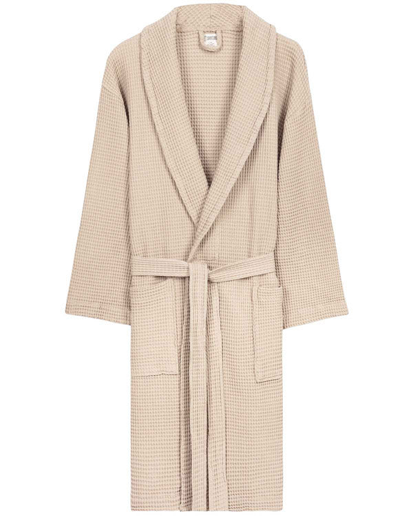 Micro Waffle Robe – Sand - SAND CLOUD