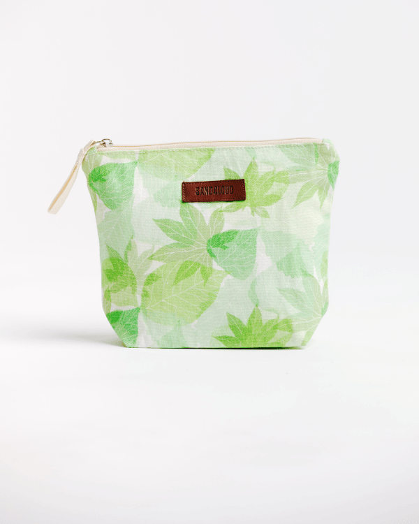 Leaves Zipper Pouch - SAND CLOUD