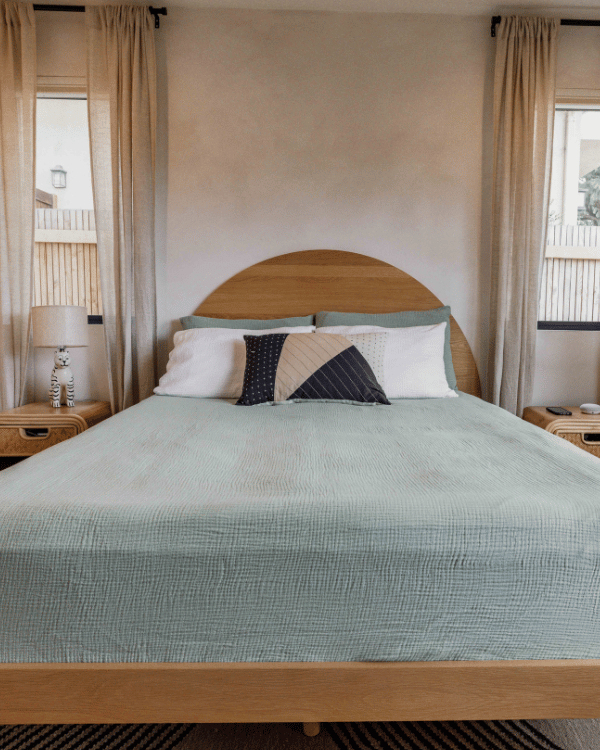 Sonoran Fitted Sheet – Sage - SAND CLOUD