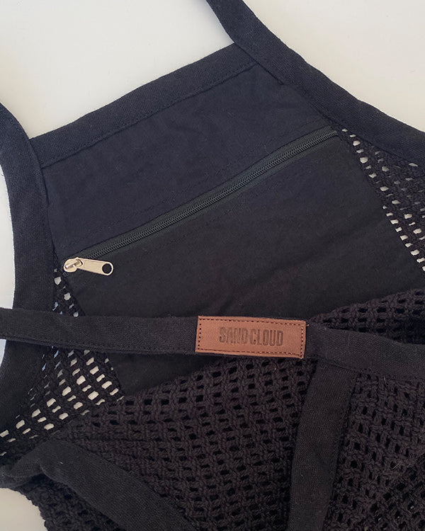 Net Market Bag Black - SAND CLOUD