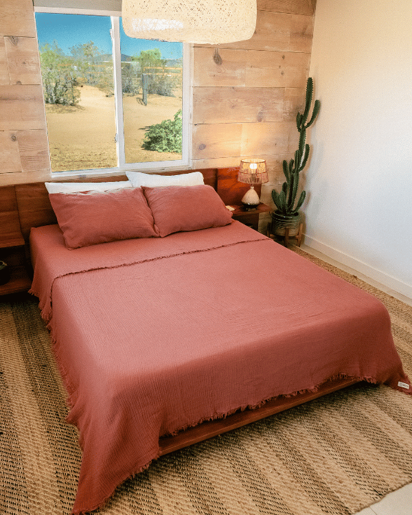 Lara Terracotta – PARTY BLANKET™ – King - SAND CLOUD