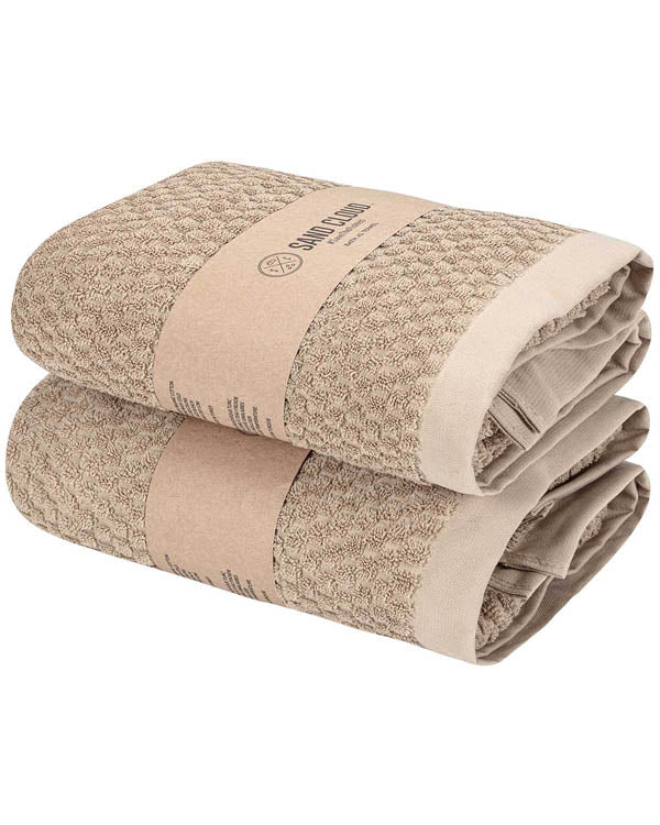Atom XL Bath Bundle – 2 Pack – Sand - SAND CLOUD