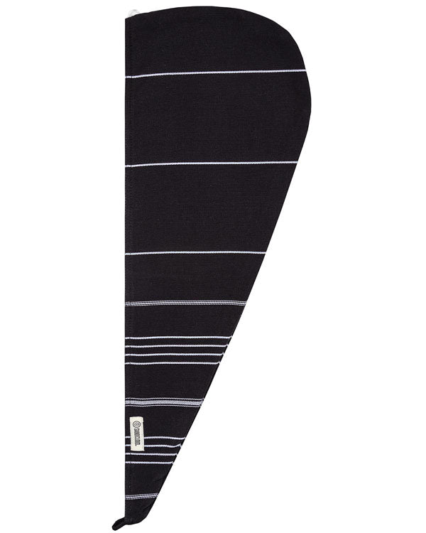 Classic Hair Towel – Black - SAND CLOUD