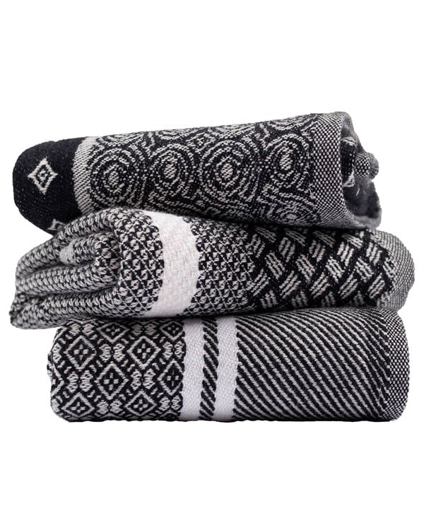 Cassia Kitchen Towel Bundle – Assorted 3 Pack - SAND CLOUD
