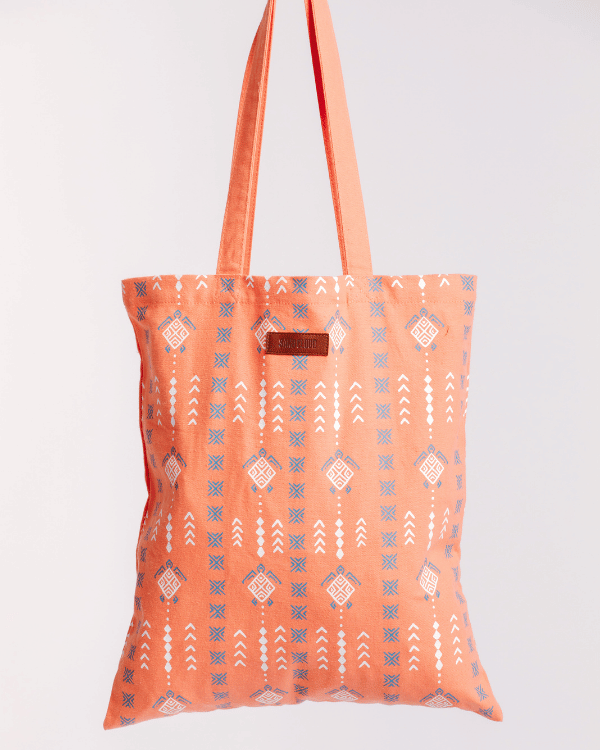 Diamond Mudcloth Everyday Tote - SAND CLOUD