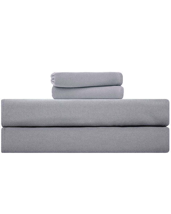 Terra Fringeless XL Bath Bundle – Grey - SAND CLOUD
